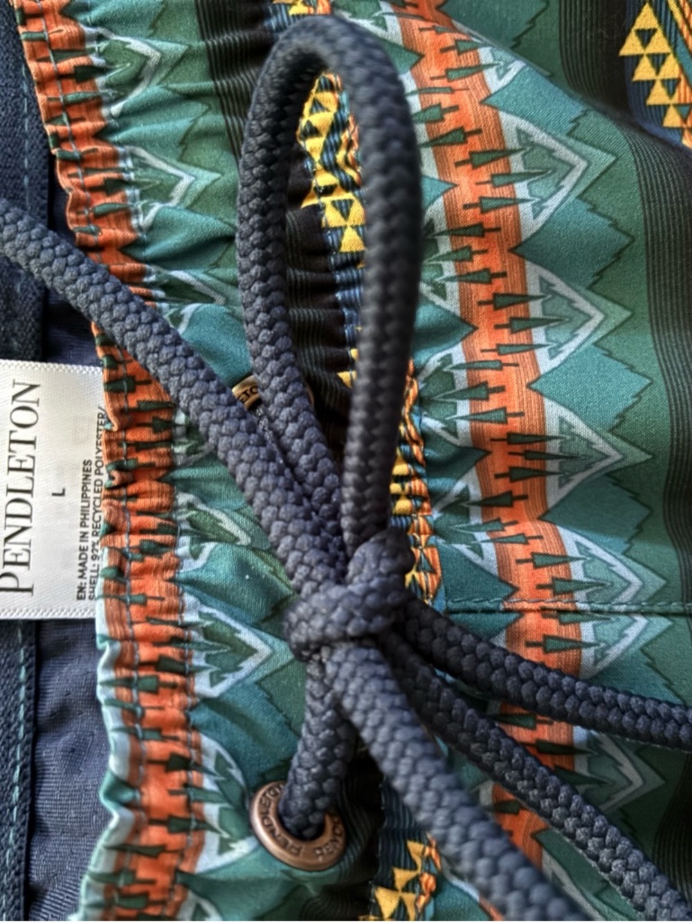 Pendleton Shoreside Trunks with Drawstring. - Picture 3 of 7